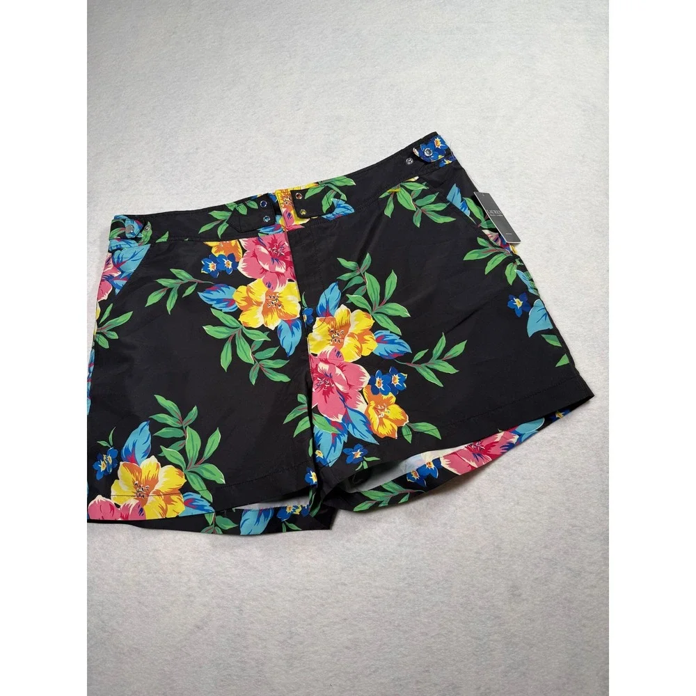 Lauren Ralph Lauren shorts plus Womens Tropical Floral Board resort pool 16W